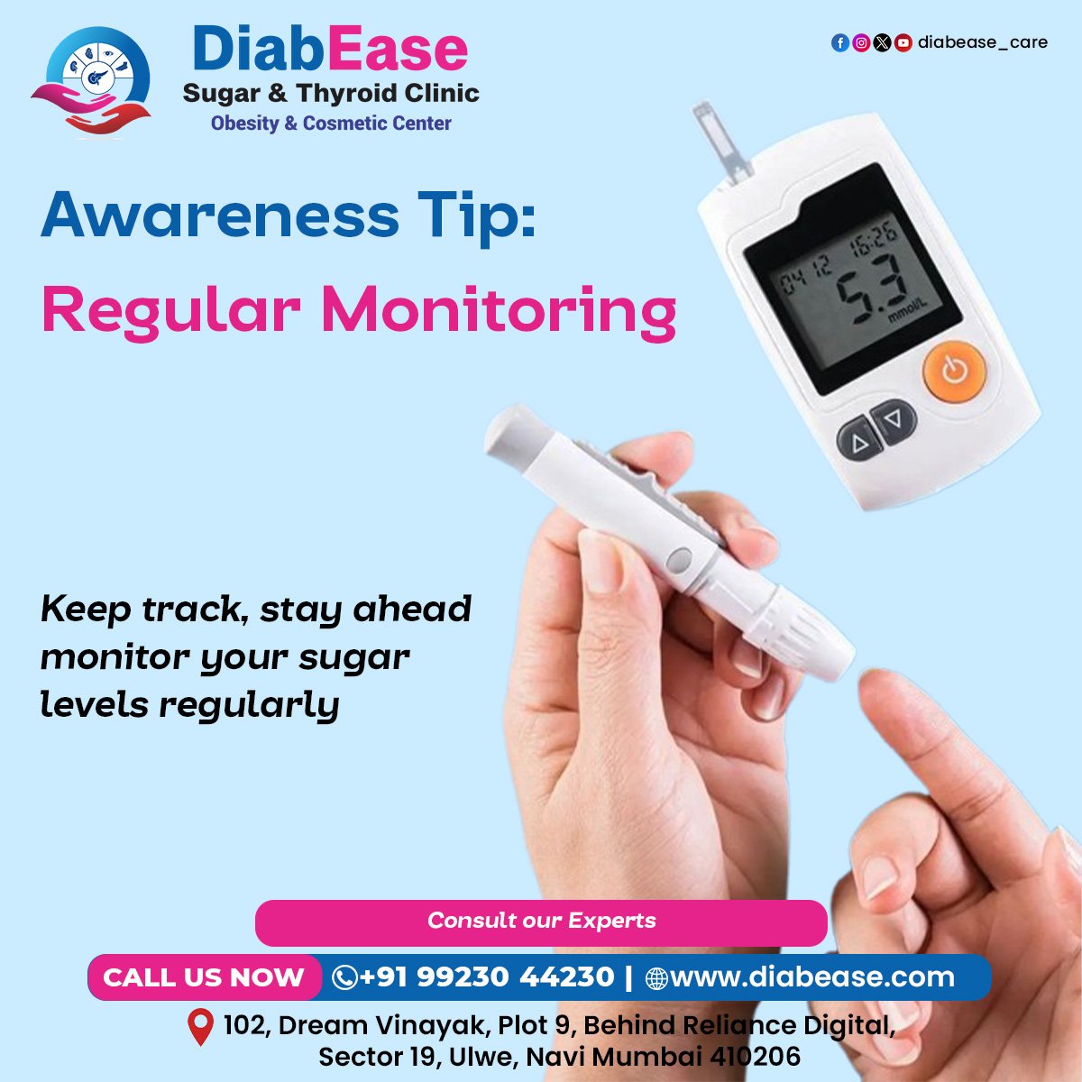 Best Diabetologist in Ulwe